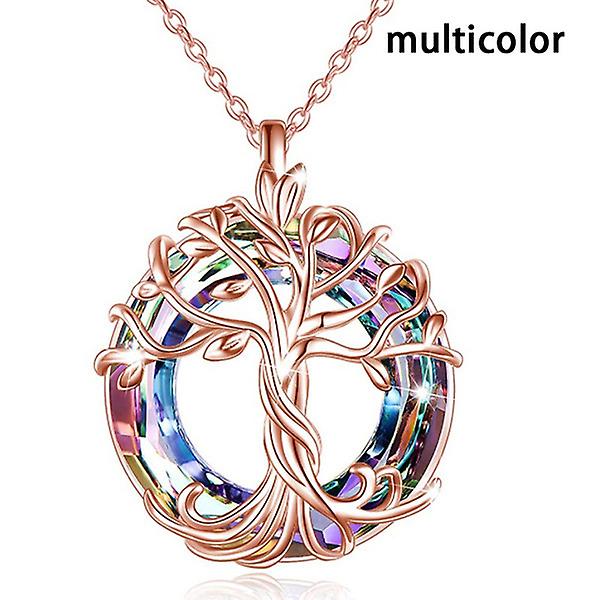 Collar con colgante de árbol de la vida