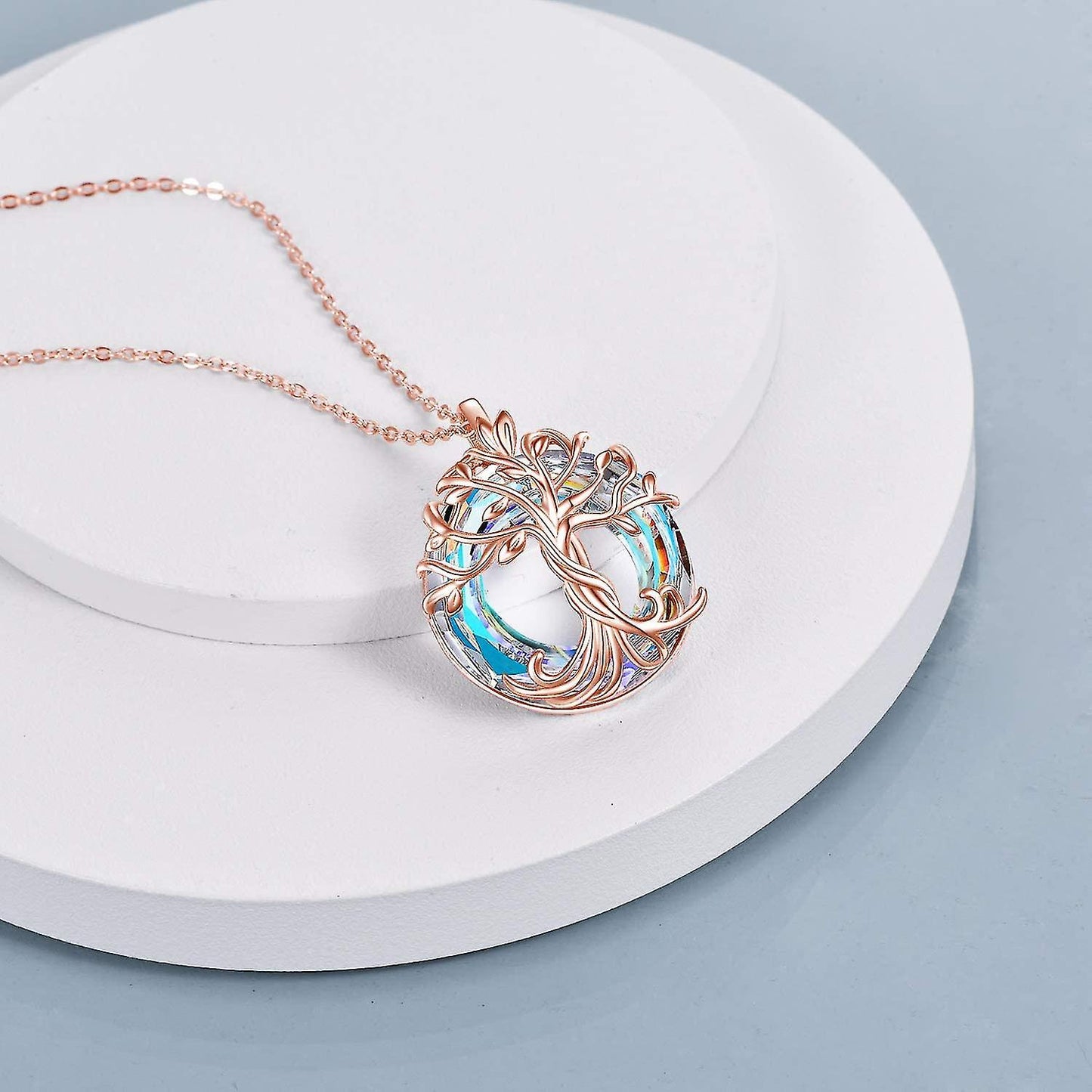 Collar con colgante de árbol de la vida
