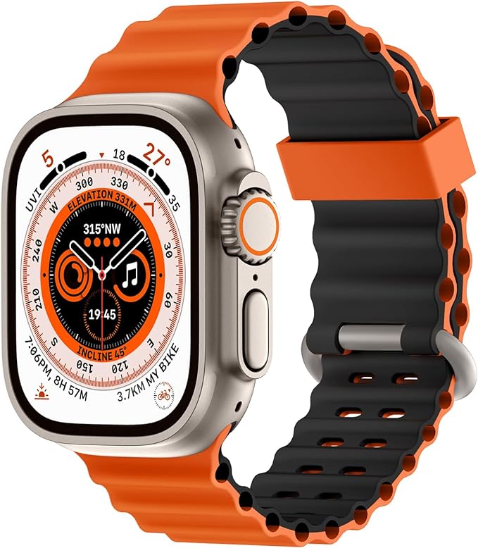 Smartwatch Ultra Negro + 1 correa gratis