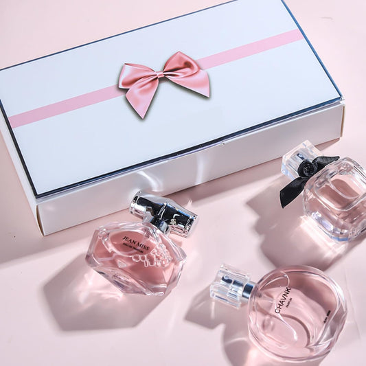 CONJUNTOS DE 3 FRAGANCIAS PARA MUJER TIPO YVES, CHANEL, DIOR