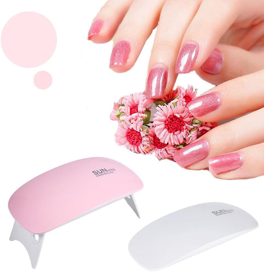 Mini lámpara LED para uñas portátil