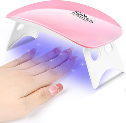 Mini lámpara LED para uñas portátil