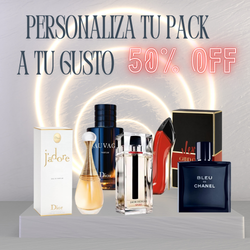 PERSONALIZA TU PACK DE 2 PERFUMES DE 100 ML